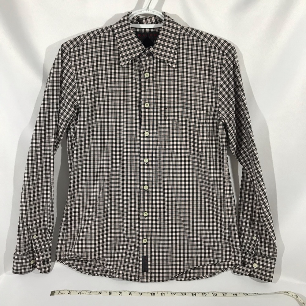 Ralph Lauren Button Down Plaid Shirt Men’s XS